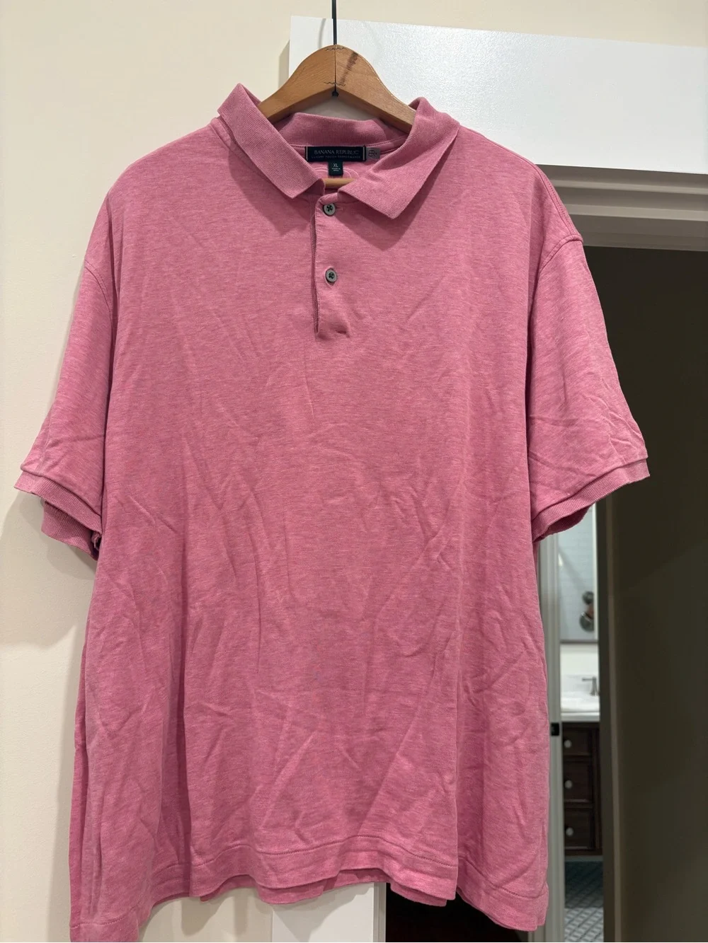 Banana Republic Men’s Luxury-Touch Polo Shirt